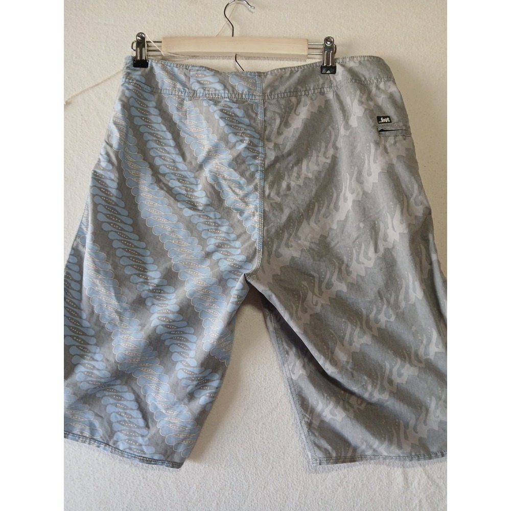 Lost Mens Board Shorts Small with Drawstring and Zipper Pocket sz 30 - Picture 4 of 8